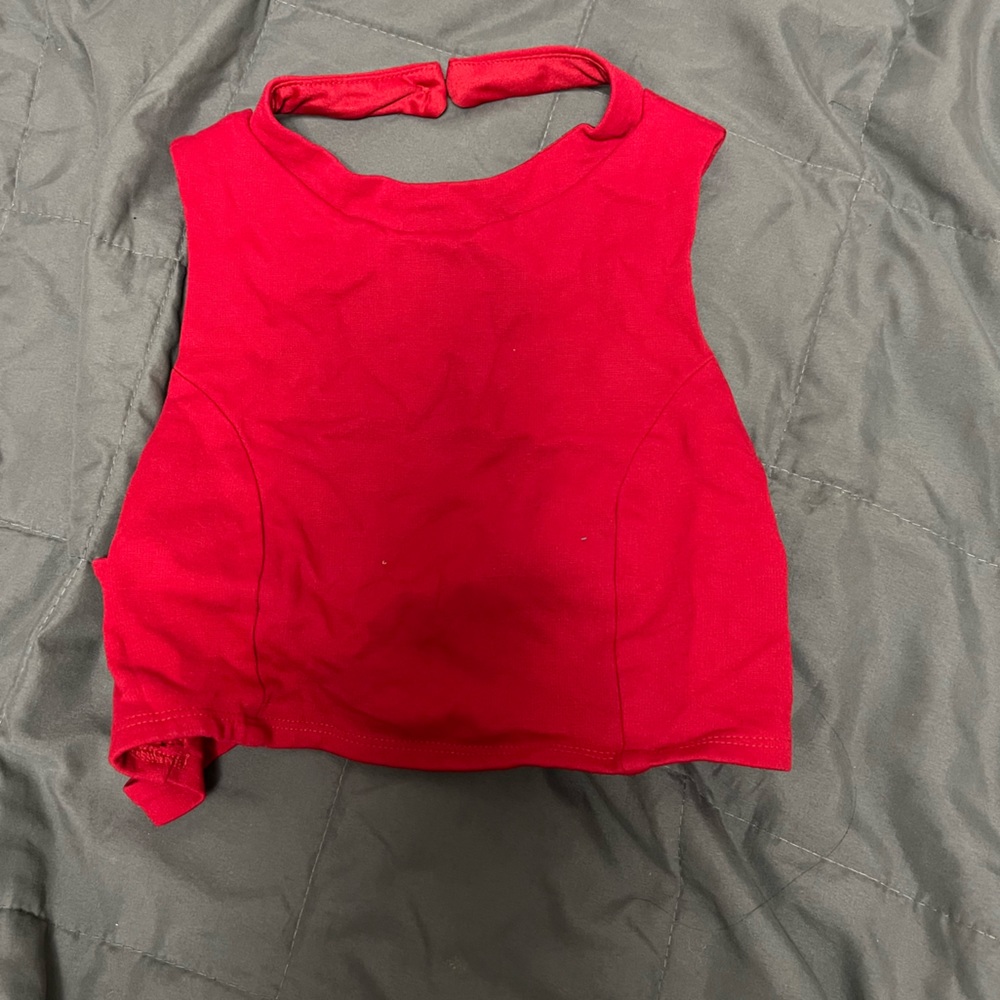 Backless Crop Top